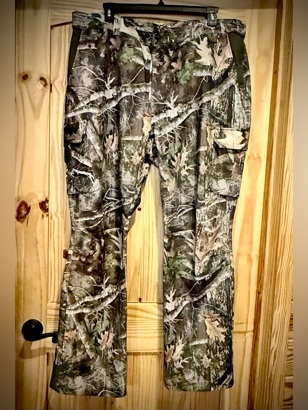 Cabela's Brown and Green Camo Cargo Pants for Kids